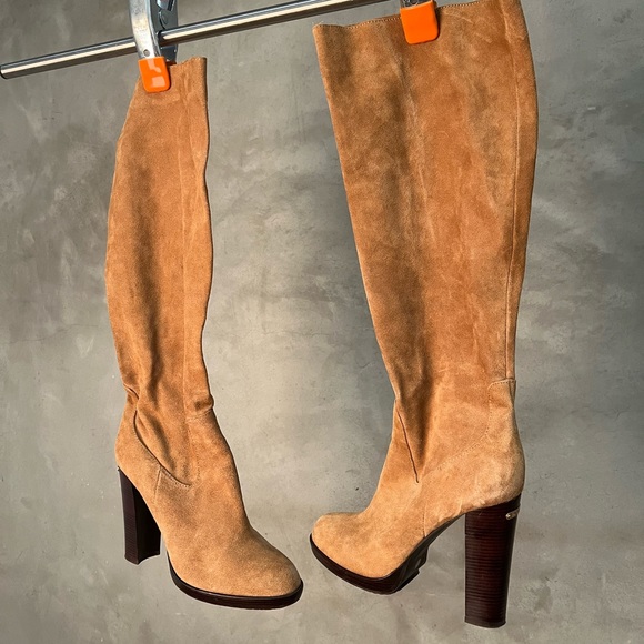 MICHAEL KORS LIKE NEW SUEDE SLOUCH BOOTS - Picture 10 of 12